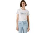 Pepe Jeans Bero - Maglietta A Maniche Corte Bianco S Donna Bianco S