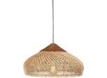 Lampada A Sospensione, Materiale Rattan, Stile Giapponese, D40XH19, Senza Lampadina