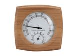 Termometro-Igrometro Da Interno 2 In 1 – Termometro E Igrometro In Legno Per Bagno Turco E Sauna, Accessori Per Interni