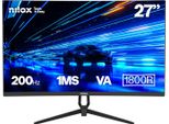 Nilox NXM27CRV2001 Monitor Pc 68,6 Cm (27") 1920 X 1080 Pixel Full Hd Led Nero"