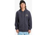 Quiksilver Graphic Zip Pullover Grigio S Uomo Grigio S