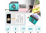 Telemetro Laser Con App Per Smartphone, Misurazione Lcd Bluetooth 40 M, Funzioni Di Misurazione Usb 5 M