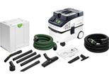 Festool Ct 15 Cleantec Estrattore Mobile 1200 Watt 15 L ( 578327 ) + Set Di Pulizia Craftsman 8 Pezzi ( 577258 )