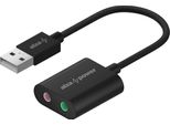 Scheda Audio Esterna Alzapower USB-A 4030 čErná