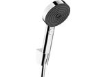 Hansgrohe Pulsify Select S Set De Support De Douche 105 3Jet Relaxation Ecosmart, Avec Flexibles De Douche 160Cm, 24305000, 24305000