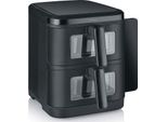 Severin Fr 2468 Doppia 11 L Indipendente 2800 W Friggitrice Ad Aria Calda Nero
