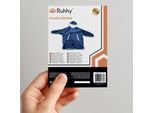 Ruhhy Hoodie Blanket Oversize - Coperta Indossabile Con Cappuccio E Tasca A Canguro, Fodera In Sherpa, Calda E Morbida, Taglia Unica Per Donne E Uomini Blu Navy 26147