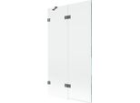 Mexen Lunar Paratia Per Doccia 2 Ante Sinistra 100 X 150 Cm, Trasparente, Gun Metal - 897-100-100-95-00-L