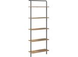 Vidaxl Libreria Artisan In Rovere 60 X 24 X 168 Cm Materiale A Base Di Legno