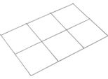 Vogel&Noot VN-FLOORTEC Griglia, Griglia 100 Mm, 100X100 Mm, 2100X1200 Mm, 25,2 M2