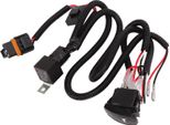 12V 24V 40A Horn Wiring Harness Relay Kit Bobina Di Rame Puro Ritardante Di Fiamma Per Auto Camion Clacson Lumaca
