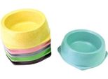Hilton Ciotola Singola In Plastica Antiscivolo In Granito 600Ml Mix Di Colori Per Cani