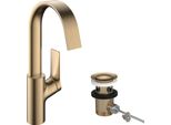 Hansgrohe Vivenis, Mitigeur Monocommandé Pour Lavabo 210 Avec Bec Pivotant Et Vidage à Tirette, Saillie 139 Mm, 75030140, 75030140