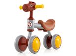Costway Balance Bike, Balance Bike 4 Ruote, Balance Bike Per Bambini Senza Pedali, Balance Bike Cavallo, Balance Bike Per Bambini 18-36 Mesi