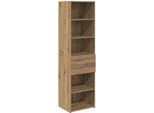 Syfax™ Credenza Con Cassetto Rovere Artigianale 50 X 42,5 X 185 Cm