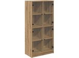 Syfax™ Credenza Rovere Artigianale 68 X 37 X 142 Cm Legno Multistrato