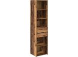 Syfax™ Credenza Legno Vecchio 45 X 42,5 X 185 Cm Legno Multistrato