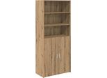 Syfax™ Credenza Rovere Artigianale 80 X 42,5 X 185 Cm