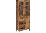 Syfax™ Credenza Legno Vecchio 69,5 X 34 X 180 Cm Legno Multistrato