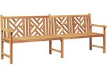 Syfax™ Panchina Marrone 228 X 60 X 90 Cm Legno Di Teak Solido