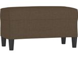 Syfax™ Panca Marrone 70X35X41 Cm In Tessuto