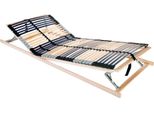Syfax™ Base A Doghe Marrone 80 X 190 Cm Legno Massello Di Faggio