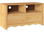 Syfax™ Mobile Tv Drammen Rovere 99 X 43 X 55 Cm Legno Massello Di Pino