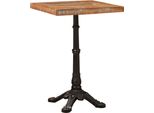 Syfax™ Tavolo Da Bistrot Marrone Legno Recuperato Massello
