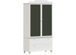 Syfax™ Armadio Con Lavagna Con Cassetto Roros Bianco 90 X 45 X 180 Cm
