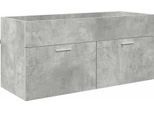 Syfax™ Armadio Sottolavello Con Porta Grigio Cemento Legno Multistrato