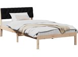 Syfax™ Struttura Del Letto Con Testiera Marrone E Nero 100 X 200 Cm