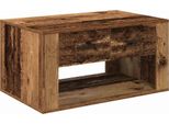 Syfax™ Tavolino Da Salotto Con Cassetto Legno Vecchio 80 X 50 X 40 Cm