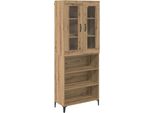 Syfax™ Credenza Rovere Artigianale 69,5 X 34 X 180 Cm