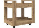 Syfax™ Carrello Da Scrivania Rovere Artigianale 60 X 45 X 60 Cm