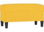 Syfax™ Panca Giallo Chiaro 70X35X41 Cm In Tessuto