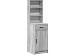 Syfax™ Credenza Grigio Sonoma 40 X 40,5 X 135 Cm Legno Multistrato