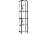 Syfax™ Libreria Grigio Sonoma 40 X 30 X 183 Cm Legno Multistrato