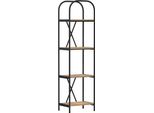 Syfax™ Libreria Rovere Artigianale 40 X 30 X 146 Cm Legno Multistrato