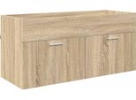 Syfax™ Armadio Sottolavello Con Porta Rovere Sonoma Legno Multistrato