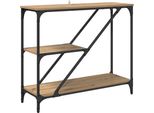 Syfax™ Tavolo Consolle Rovere Artigianale 88,5 X 30 X 75 Cm