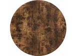 Syfax™ Piano Del Tavolo Rovere Fumo 30 X 30 X 1,5 Cm Legno Multistrato
