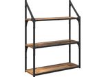 Syfax™ Scaffale Da Parete Legno Vecchio 60 X 21 X 78,5 Cm