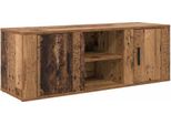Syfax™ Mobile Tv Legno Vecchio 100 X 31,5 X 35 Cm Legno Multistrato