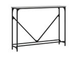 Syfax™ Tavolino Consolle Grigio Sonoma 102X22,5X75Cm Legno Multistrato