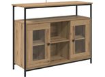 Syfax™ Credenza Rovere Artigianale 100 X 35 X 80 Cm Legno Multistrato