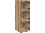 Syfax™ Armadietto A Muro Rovere Artigianale 35 X 37 X 102 Cm
