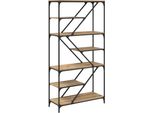 Syfax™ Libreria Rovere Artigianale 91 X 36 X 176 Cm Legno Multistrato