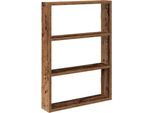 Syfax™ Scaffale A Parete Legno Vecchio 43X9X60 Cm In Truciolato