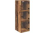 Syfax™ Armadietto A Muro Legno Vecchio 35 X 37 X 102 Cm