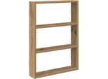 Syfax™ Scaffale A Parete Rovere Artigianale 43X9X60 Cm Truciolato